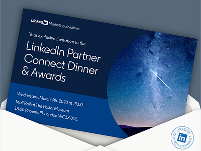 Digital Invitation for Linkedin Marketing Solutions