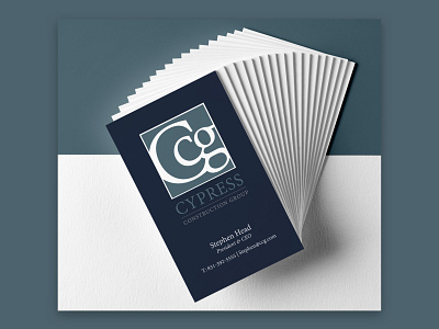 Business Card Design blue business card businesscard print