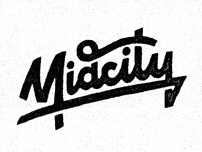 Midcity baton rouge design hand lettering illustration lettering midcity typography