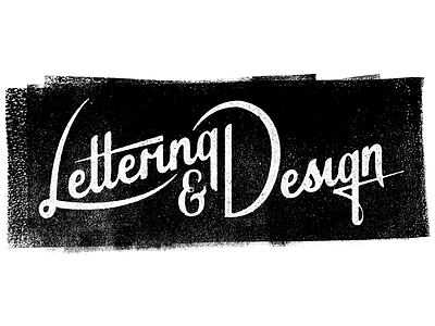 Lettering & Design Header design hand lettering lettering texture typography website