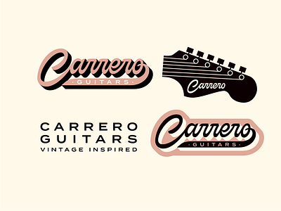 Carrero Guitars Branding