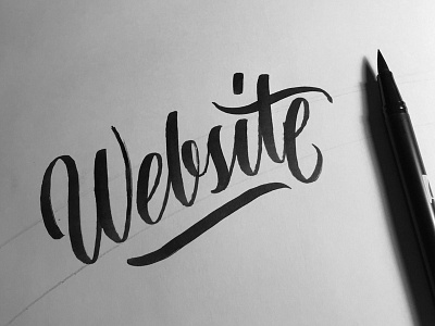 wscully.com 2.0 brush hand lettering script web web design website