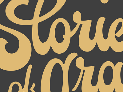 Stories of Grace church design grace hand illustration lettering script typography