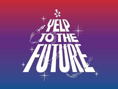 Yelp To The Future (conference branding)