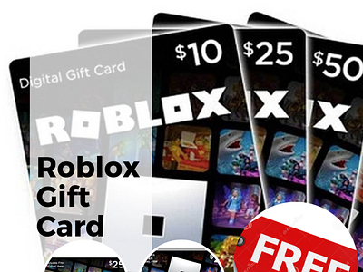 Roblox Gift Card Logo. by Md Mehadi Hasan on Dribbble