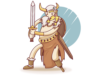 age of vikings design draw graphic arts illustration illustrator vector viking warrior