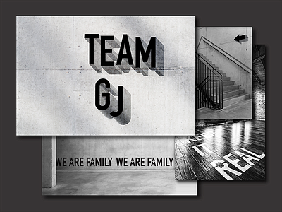 Dance Group Team GJ Identity brand branding bw dance dance company dancer dancing design group identity logo logotype orientation poster system typography vector visual art visual style visual style guide