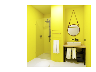 Bathroom Design – Motel AM