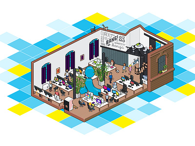 Pixel Office ? by Julian Leiss for Indicius on Dribbble