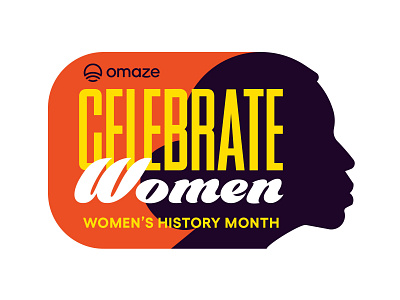 Women's History Month - Omaze brand identity branding design graphic design history illustrator international womens day logo month omaze pinckney woman women womens