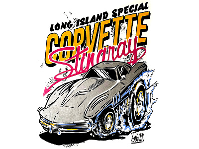 LONG ISLAND SPECIAL VETTE POSTER