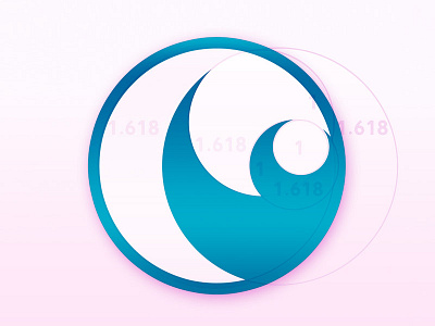 i-waves golden ratio golden ratio logo wave