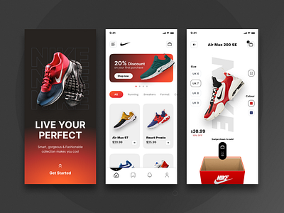 Sneaker app concept