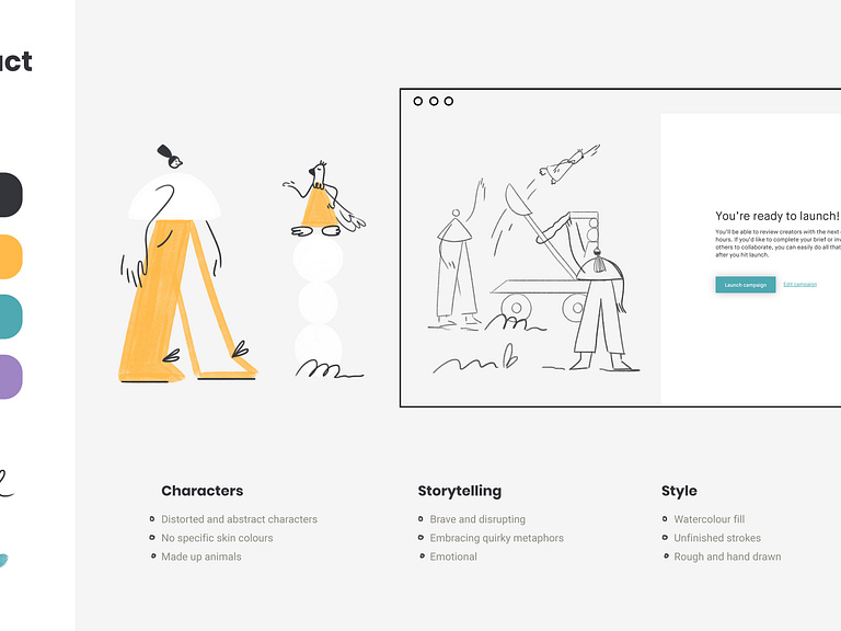 Launch 🚀 by Radostina Georgieva on Dribbble