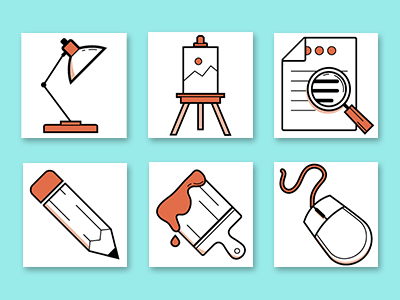 Design-Themed Icons