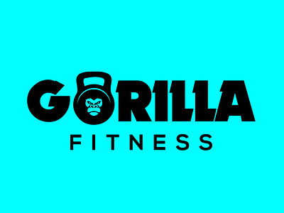 gorilla branding graphic design logo trendy typography