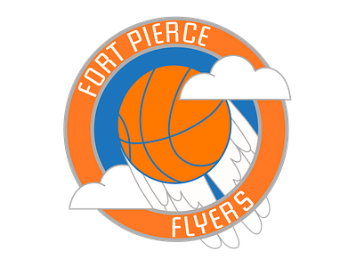 Fort Pierce Flyers design graphic design illustration logo vector