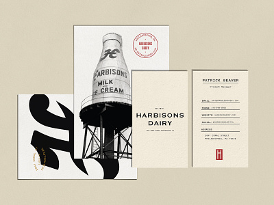 Philly Dairy Plant Turned Super Cool Living Space badges brand art branding design factory fun layouts graphic graphic design historic icon identity industrial layout logo typography
