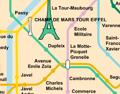 Paris App animation iphone map ui