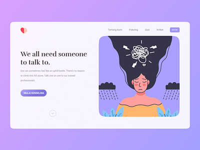 We all need someone to talk to. animation graphic design ui