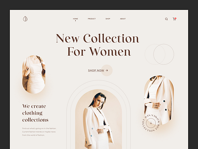 Woman Fashion Landing Page