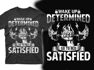 Bodybuilding gym t-shirt design