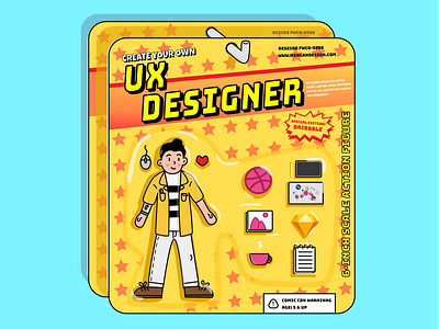 UX Designer Toy from 80's