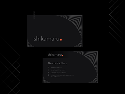 Shikamaru - Business card