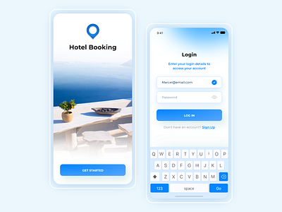 App Design (Hotel Booking App)