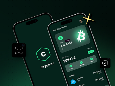 Crypto App - Cryptrax