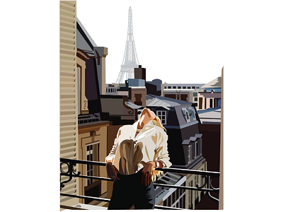 Girl in Paris adobe illustrator art artwork buildings city citylife digital art digital illustration digital painting france graphic design illustration landscape paris paris art portrait vector vector art vector artwork vector portrait