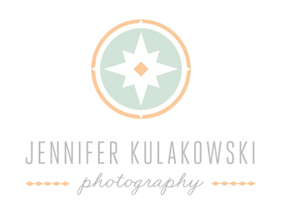 Photography Logo compass heroic condensed jennifer kulakowski logo madelinette photography