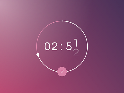 DAILY UI 014 - COUNTDOWN TIMER