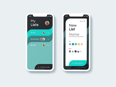 DAILY UI 016 - POP-UP/OVERLAY app design colors daily daily ui dailyui design list app lists new overlay overlays pop up team team app ui ui design ui ux ux