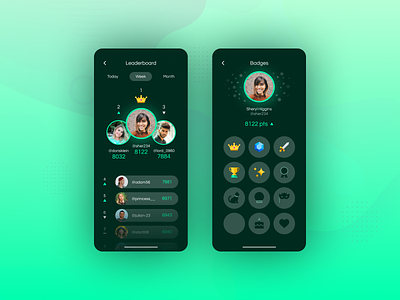 DAILY UI 019 - LEADERBOARD