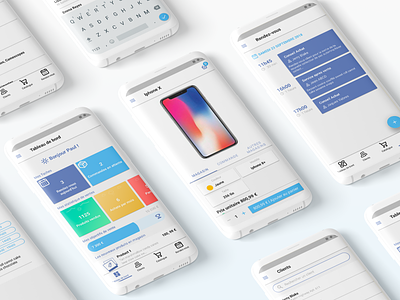 App Design : Saler tool android app app design apps design flat inspiration mobile app payment retailer saler sales tool ui ux