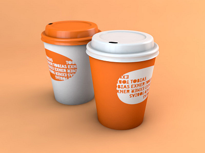 Tobias Exner Bakery bakery cinema4d coffee cup exner go orange render to tobias