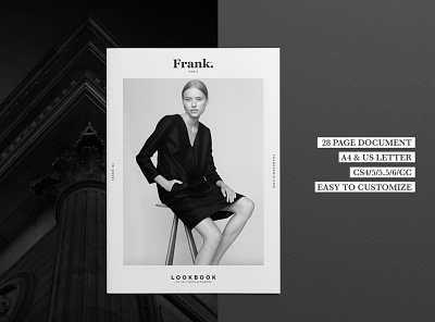 Fashion Lookbook - Frank #1 app branding design graphic design illustration logo typography ui ux vector