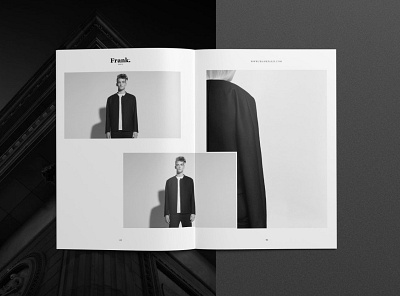 Fashion Lookbook - Frank #10 app branding design graphic design illustration logo typography ui ux vector