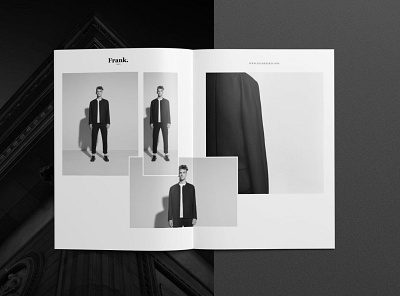 Fashion Lookbook - Frank #11 app branding design graphic design illustration logo typography ui ux vector