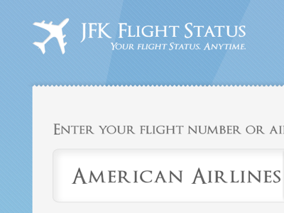 jfk flight arrival status