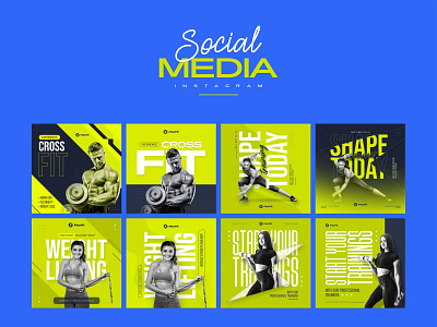 Empower Your Workouts Social Media Banner Design ads banner banner flyer gym photoshop product ads banner social media social media banner