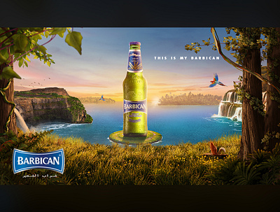 Barbican Drink Campaign | Unofficial ad adobe photoshop barbican ad campaign design drink ad graphic design graphic designer landscape nature photo manipualtion photo retouching photoshop social media advertising post social media post design social media post designer visual visualization