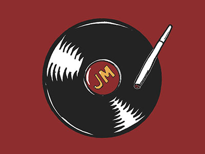 J2 diego la diabla draft illustration joint music retro test vinyl