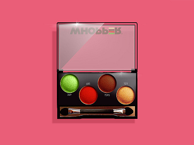 Look Like a Snack. artist brush colors design designer digital digital manipulation eyeshadow make up makeup manipulation palette product