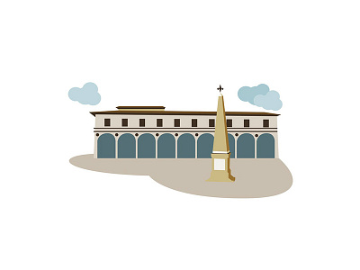 Florence | Museo900 ai architettura design flat florence icon illustration italy map museum vector