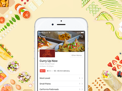 DoorDash Redesign app delivery doordash food ios menu redesign