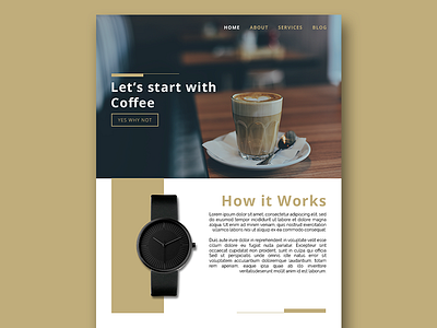 Landing Page graphic design landing page photoshop psd ui ux webdesign website design