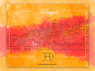 Colorful Postcard Udaipur