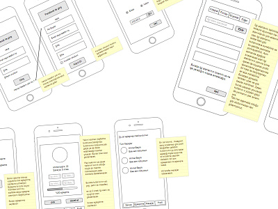 Dating App Wireframes application design mobile application mobile ui photoshop user experience user interface user interface design